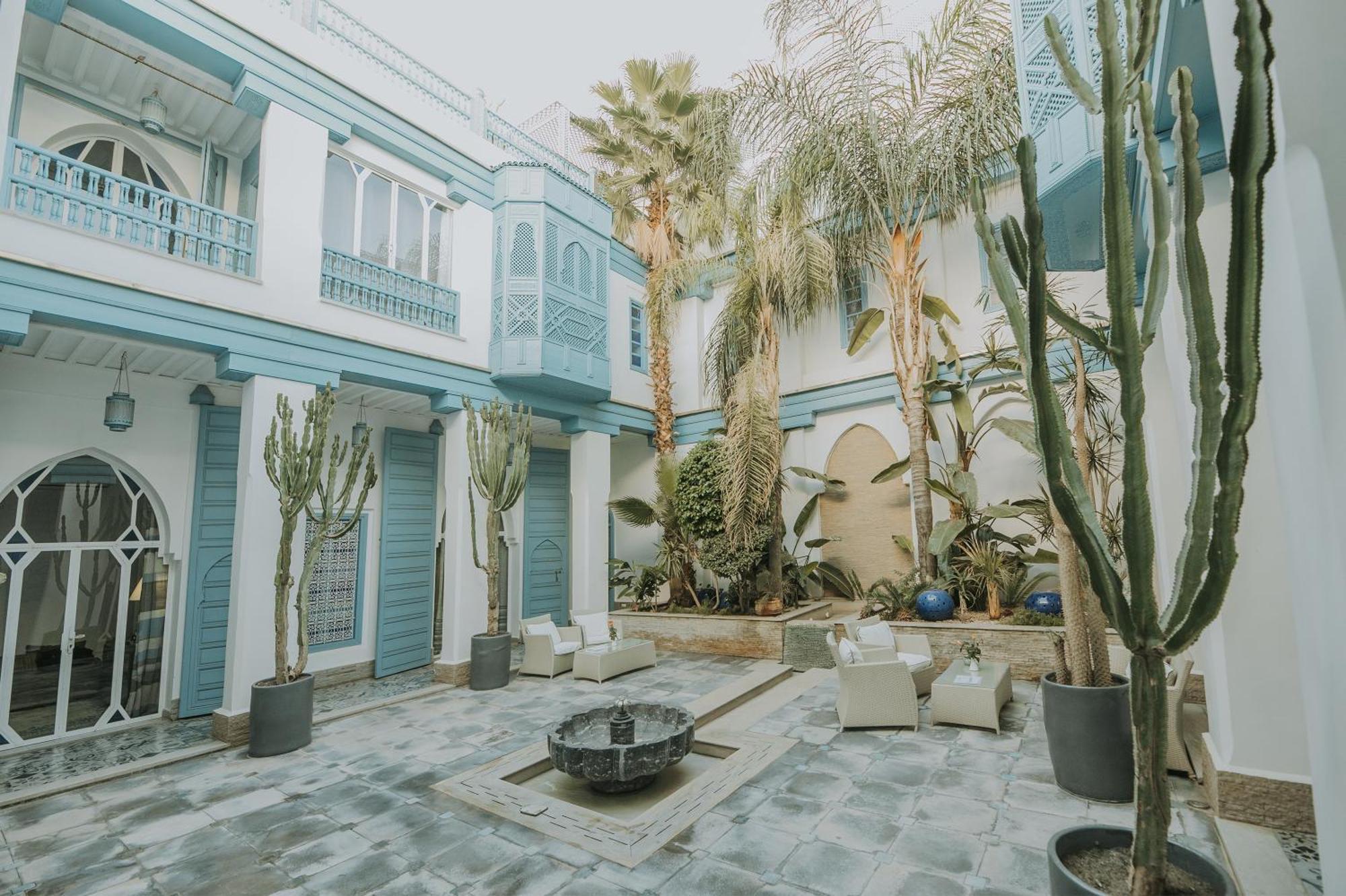 Riad Le Perroquet Bleu Suites & Spa Маракеш Екстериор снимка