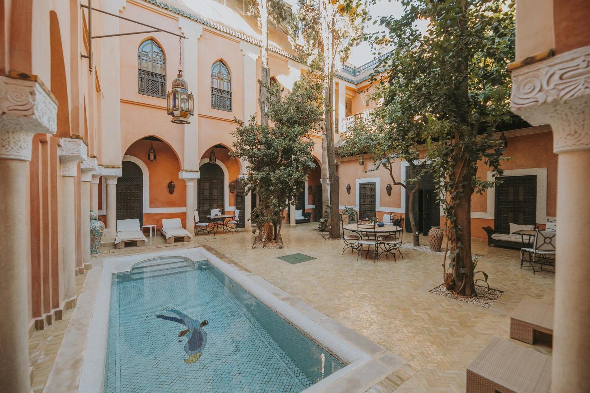 Riad Le Perroquet Bleu Suites & Spa Маракеш Екстериор снимка
