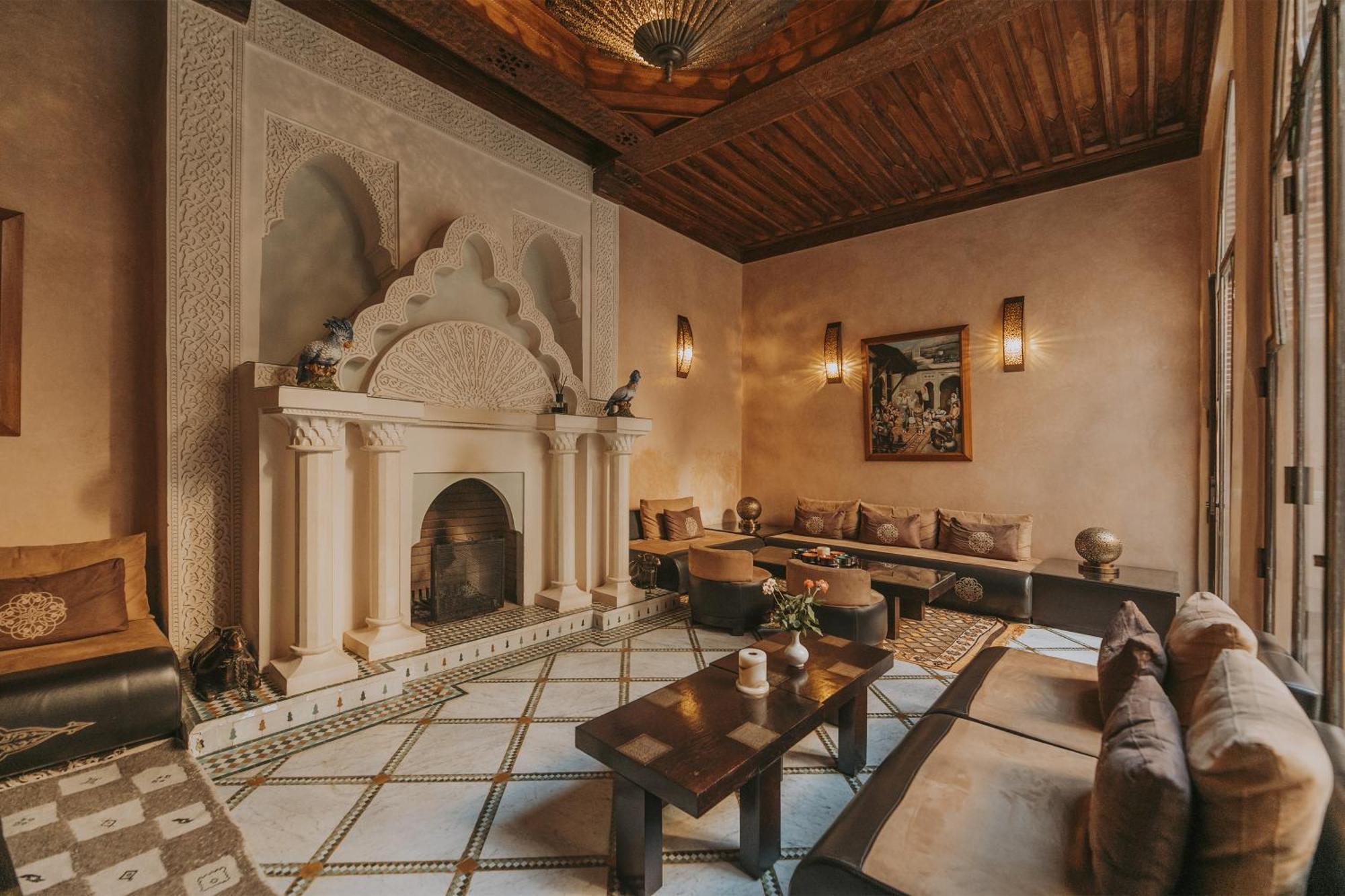 Riad Le Perroquet Bleu Suites & Spa Маракеш Екстериор снимка
