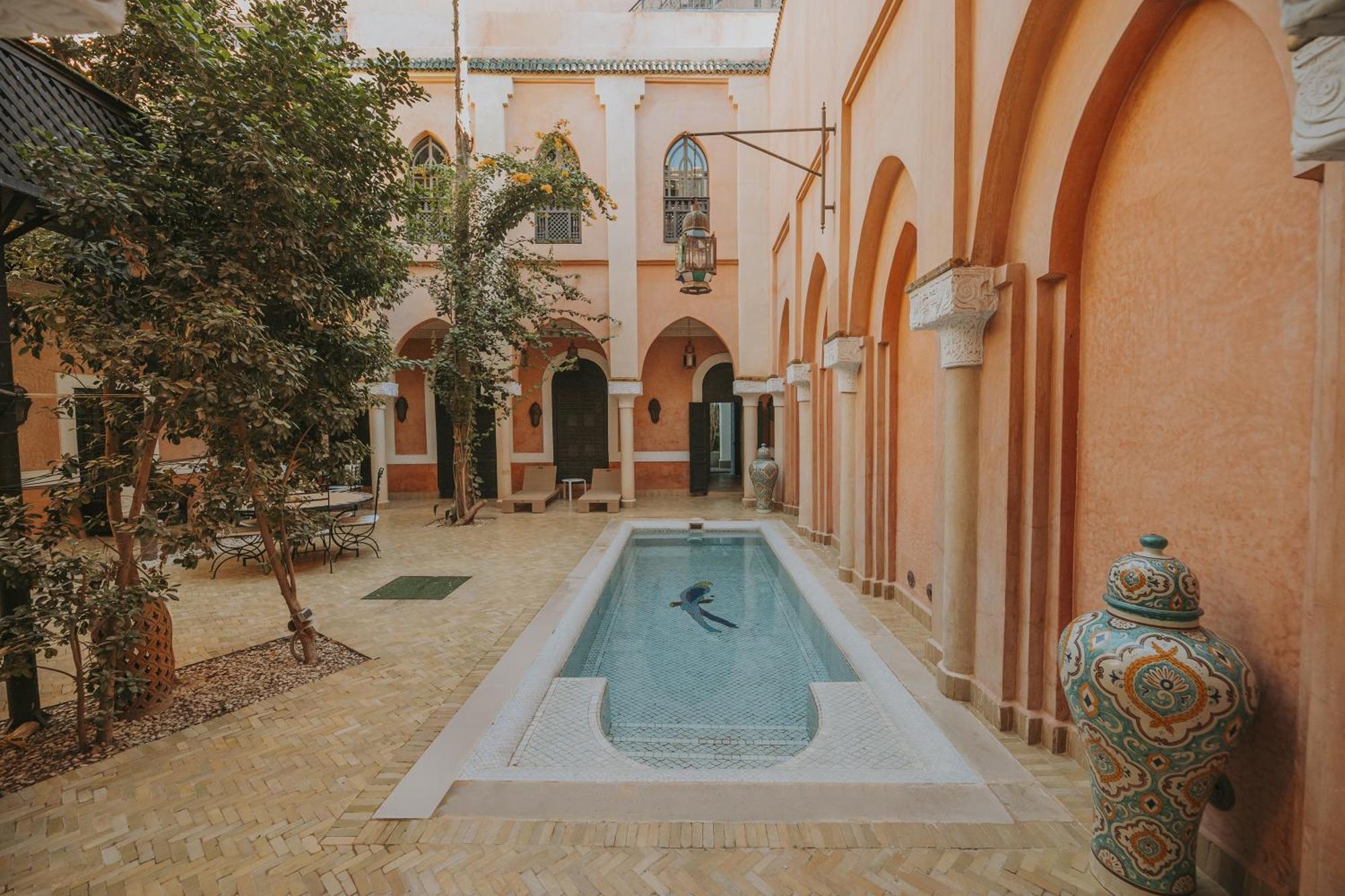 Riad Le Perroquet Bleu Suites & Spa Маракеш Екстериор снимка